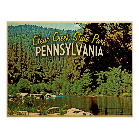 Clear Creek Pennsylvania Postcard