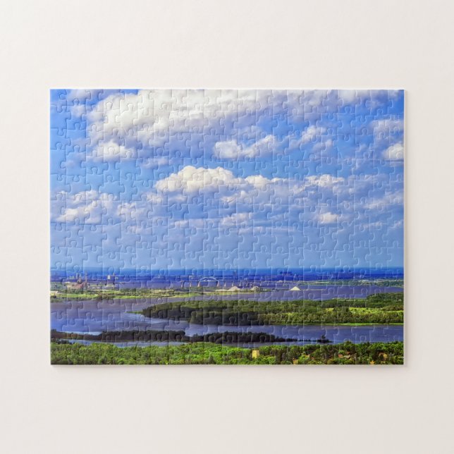 Clear Day, Duluth Minnesota Jigsaw Puzzle (Horizontal)