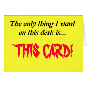 Clear desk