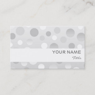 Clear Fizz white stripe business card template