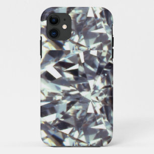 clear gem stone, diamond iPhone 11 case