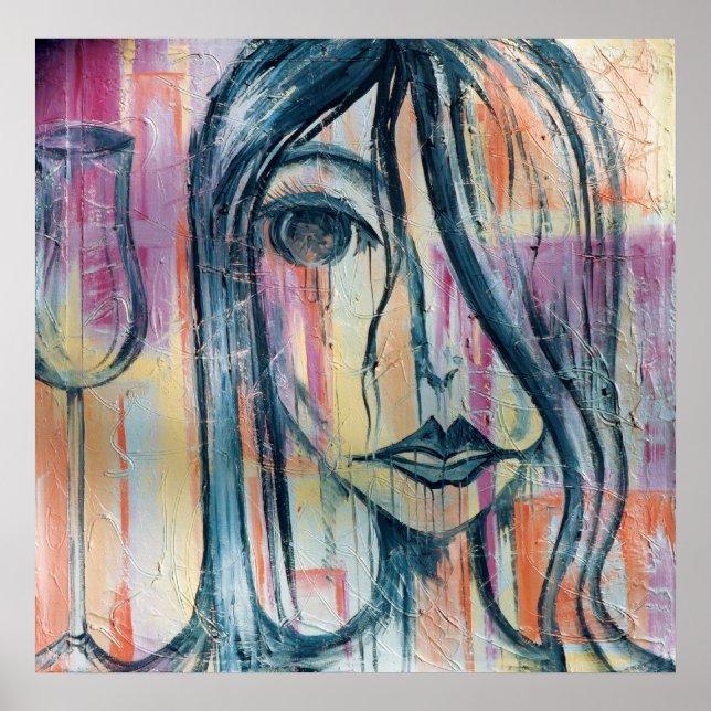 Clear Glass Stare Poster (Front)