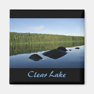 Clear Lake Reflections Magnet