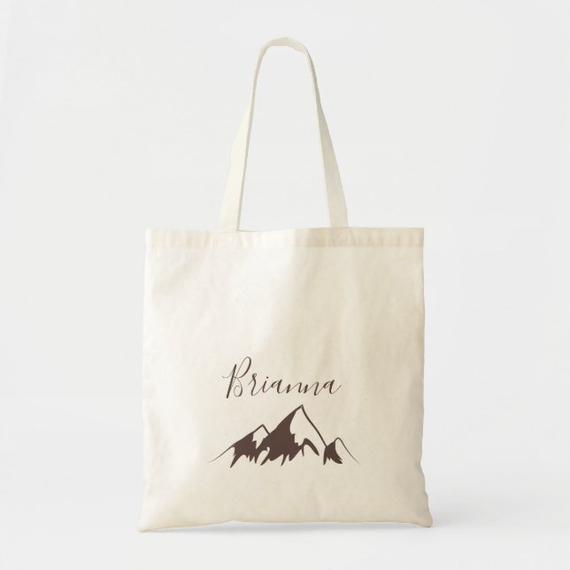 Clear Mountain Country Bridesmaid Tote Bag (Front)