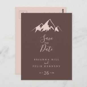 Clear Mountain Country Save the Date Postcard