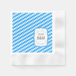 Clear Octoberfest Napkins