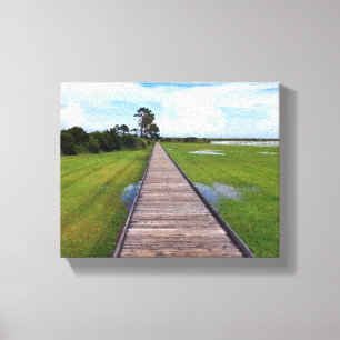 Clear Path Canvas Print