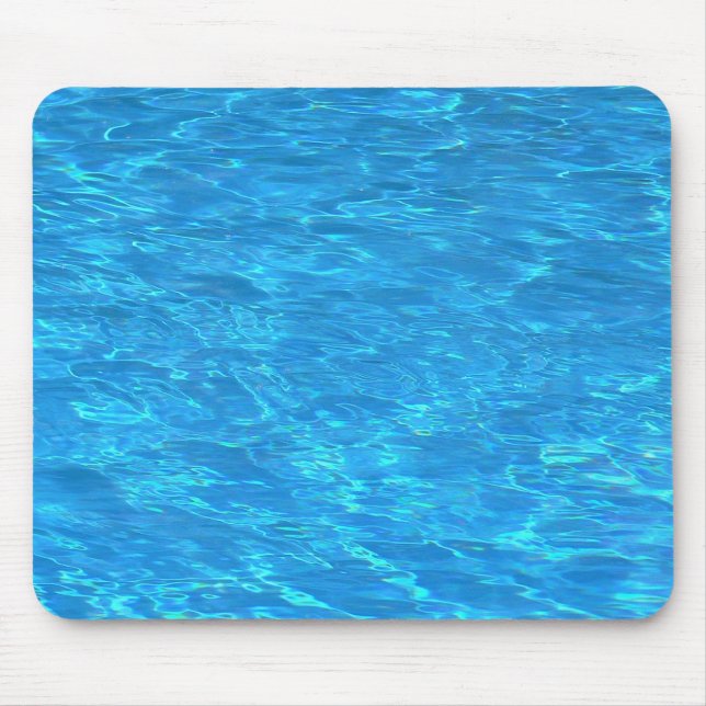 Clear pool water surface mouse mat (Front)