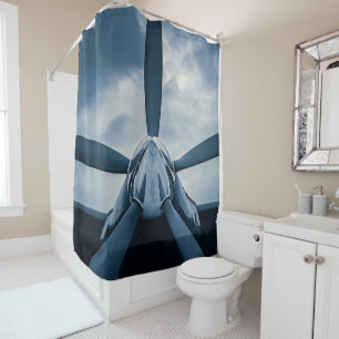 Clear Prop! Shower Curtain