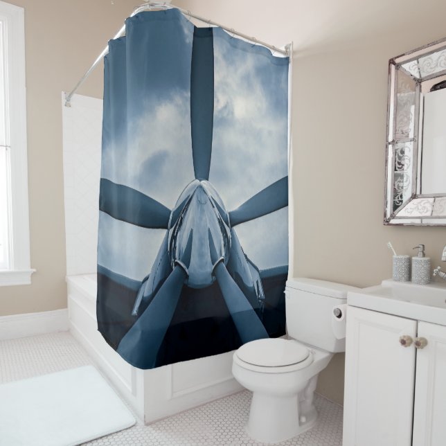 Clear Prop! Shower Curtain (In Situ)