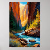 Clear River in Deep Canyon