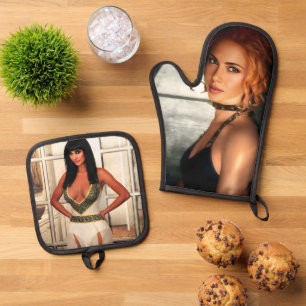 Clear Shadows and Back to That Special Place Oven Mitt & Pot Holder Set