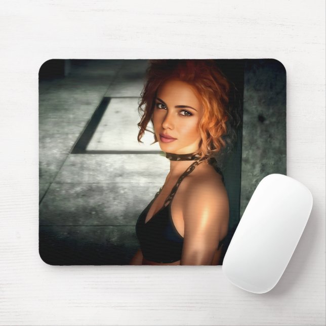 Clear Shadows mouse pad (With Mouse)