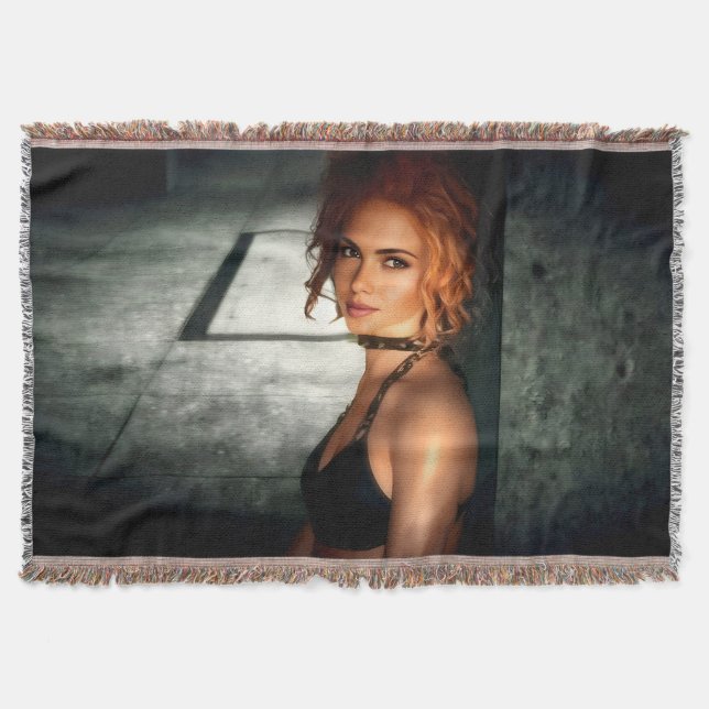 Clear Shadows throw blanket (Front)