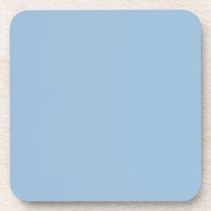 Clear Sky Blue Solid Color 14-4123 2022 Coaster