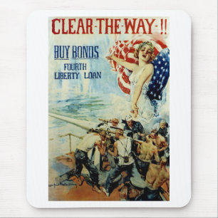 Clear The Way! ~ Buy Bonds Mouse Mat