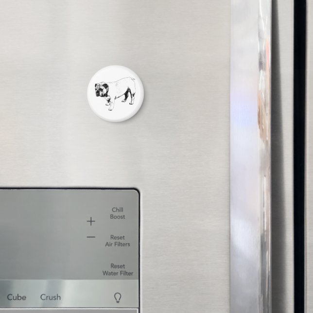 Clear Vector Silhouette Magnet (In Situ (Fridge))
