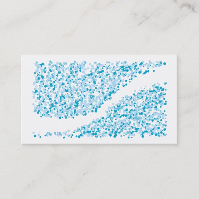 clear water business card (Front)