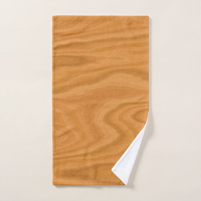 Clear wood hand towel (Hand Towel)