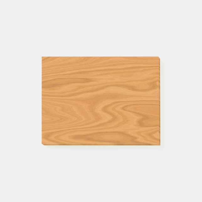 Clear wood post-it notes (Front)