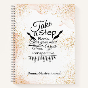 Clear Your Mind Inspirational Quote Journal