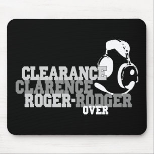 Clearance Clarence Roger Rodger Over Mouse Mat