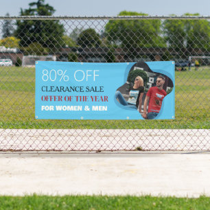 Clearance Sale Offer Custom Banner