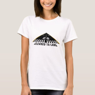 Cleared To Land Runway T-Shirt