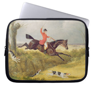 Clearing a Ditch, 1839 (oil on panel) Laptop Sleeve