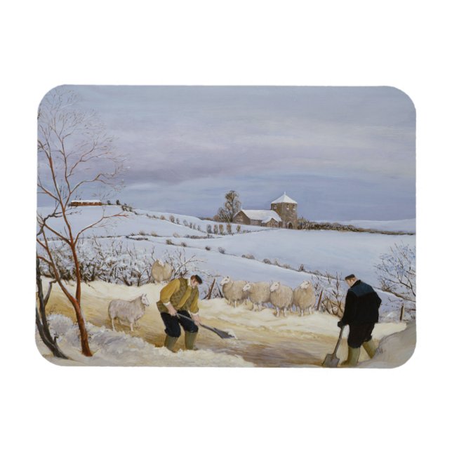Clearing the Snow Magnet (Horizontal)