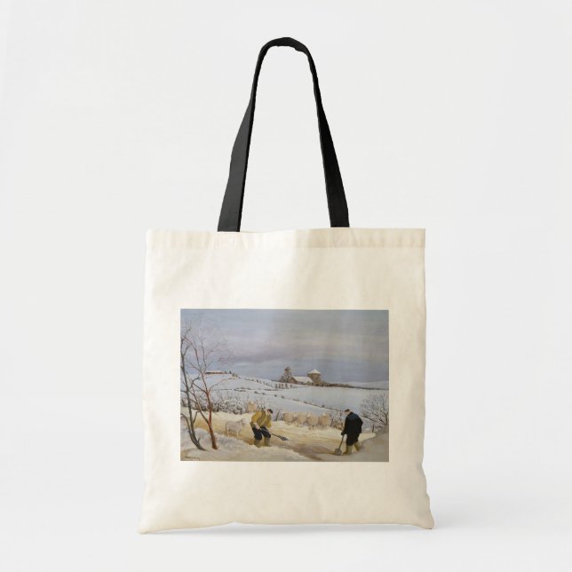 Clearing the Snow Tote Bag (Front)