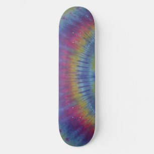 Clearly Cool Tie Dye Skateboard