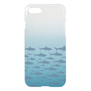 Clearly Deflector Shark Ocean Fish iPhone 7 Case