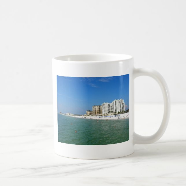 Clearwater Beach Coffee Mug (Right)