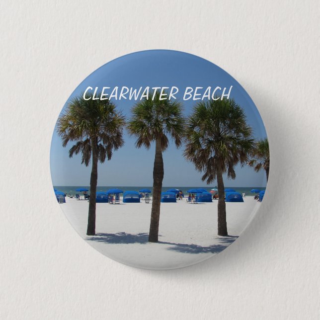 Clearwater Beach, Florida Button (Front)
