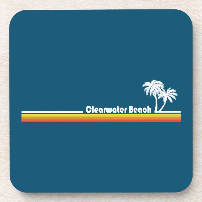 Clearwater Beach Florida Coaster (Front)