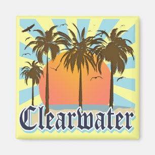 Clearwater Beach Florida FLA Magnet