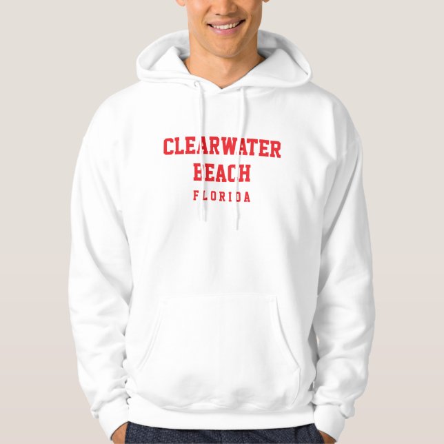 Clearwater Beach Florida Hoodie (Front)
