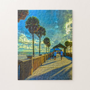 Clearwater Beach Florida. Jigsaw Puzzle