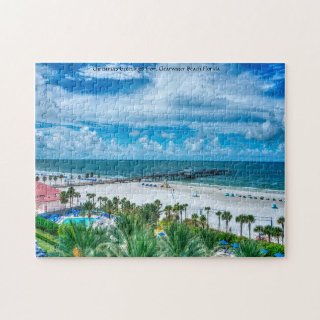 Clearwater Beach Florida. Jigsaw Puzzle (Horizontal)
