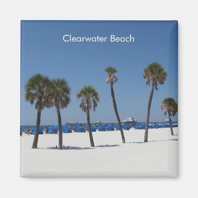 Clearwater Beach, Florida Magnet (Front)