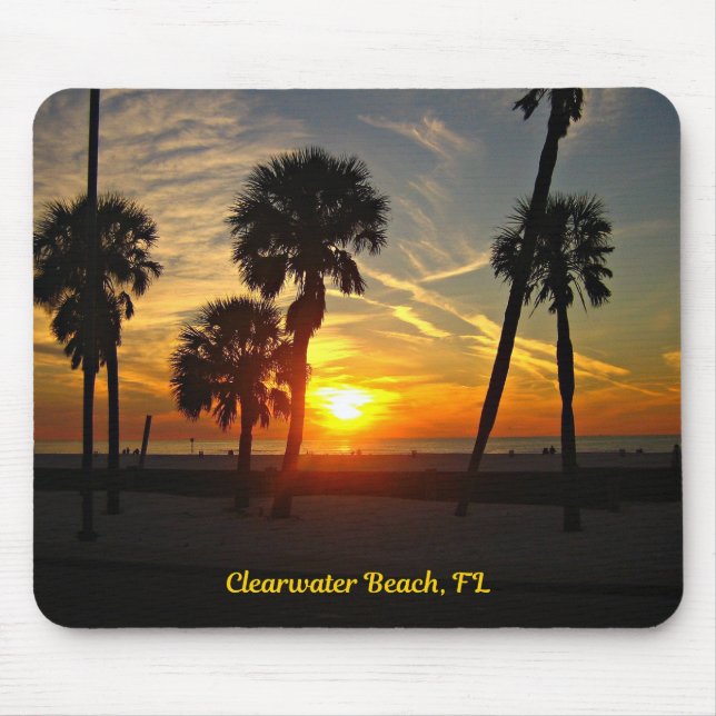 Clearwater Beach, Florida Mouse Mat (Front)