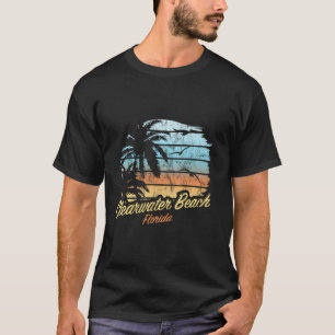 Clearwater Beach Florida - Palm Tree Sunset The Or T-Shirt