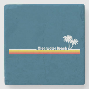 Clearwater Beach Florida Stone Coaster