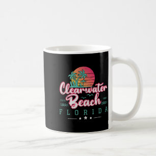 Clearwater Beach Florida Tropical Sunset Summer Coffee Mug