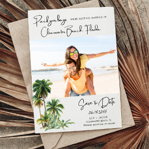 Clearwater Beach Florida Wedding Save The Date