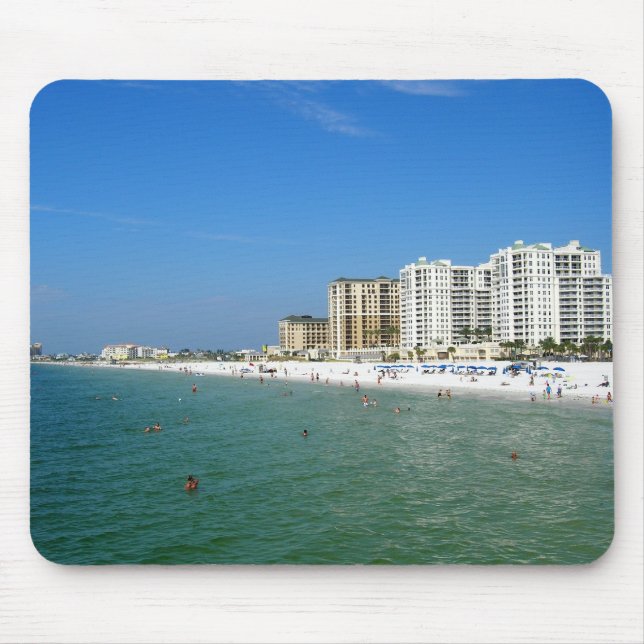 Clearwater Beach Mouse Mat (Front)