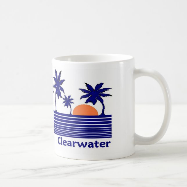 Clearwater, Florida Coffee Mug (Right)
