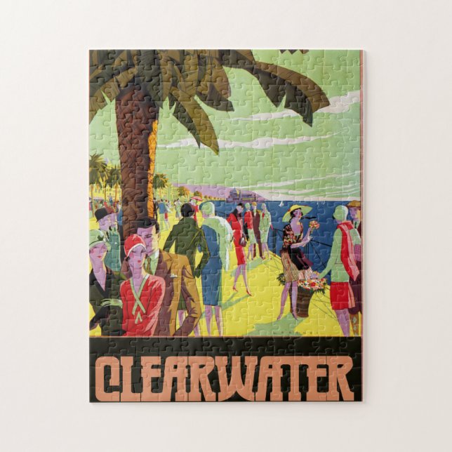 Clearwater Florida Jigsaw Puzzle (Vertical)