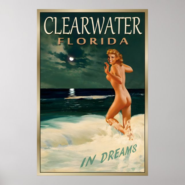 CLEARWATER FLORIDA -New Original Marilyn Monroe Poster (Front)
